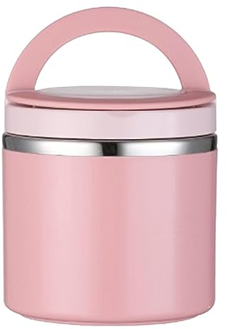 Tarro de comida para almuerzo, contenedor térmico para sopa, almacenamiento de alimentos calientes, tarro de alimentos aislado, contenedor de almuerzo, tarro de alimentos de acero inoxidable, gran