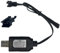 7.4V USB Charger Cable with SM-3PIN Plug Compatible RC Car/RC Plane/RC Tank/RC Boat and Other Remote Control Toys for Universal 7.4V Lipo Battery USB Charger with Battery Protection
