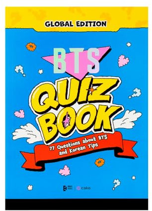 BTS QUIZ BOOK: 77 Quizfragen, um BTS zu entdecken und deinen ARMY-Typ zu finden, Mit Tipps zur koreanischen Sprache, Offiziellem BTS-Merchandise, BTS Merch, Weihnachtsgeschenkidee