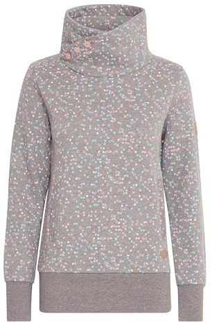 OXMO OXBeatanette Damen Sweatshirt Pullover Sweater