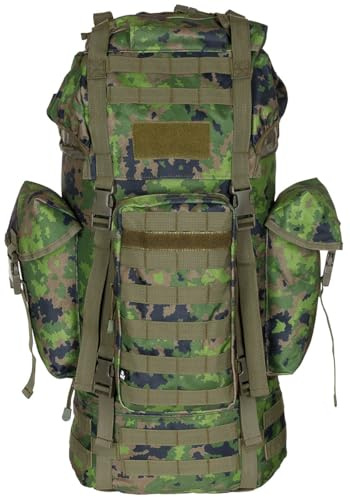 MFH BW Kampfrucksack, MOLLE, 65 l, Alu-Ausst. (M05 tarn)