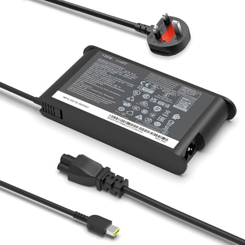 135W Silm charger for Lenovo ThinkPad TT440p T450p T460p T540 T540p T550P W510 W540,20V/ 6.7A AC Adapter for Lenovo IdeaPad Y40-70 Y50-70 Y70-70 Y520-15 Y700-15ISK Legion Y520 Y530 ADL135NDC3A