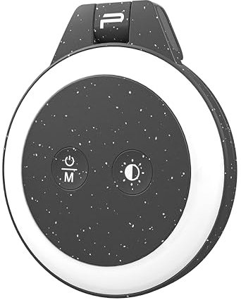 PGYTECH MagGlow Magnetisches Fülllicht, MagSafe Selfie-Licht, tragbares magnetisches LED-Ringlicht mit kaltem/weichem/warmem Licht für Selfies/Fotografie/Video, Schwarz