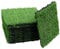 Gr8 Garden 11 Piece Artificial Grass Spring Green Turf Interlocking Floor Decking Tiles Outdoor Patio Garden Lawn Balcony Floor Play Area Deck Terrace Set