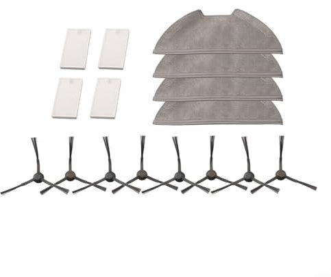 Kit de accesorios compatible con aspiradora Eureka NERE10s E10S con filtros y cepillos laterales (B)