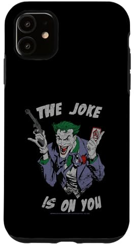 The Joke Is On You Batman Joker Card Art Edition Case for iPhone 11