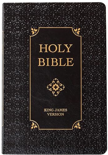 KJV Holy Bible Giant Print Obsidian