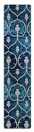 Blue Velvet Bookmark: Bookmark, double sided, textured, rounded edges