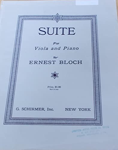 Suite: Viola and Piano