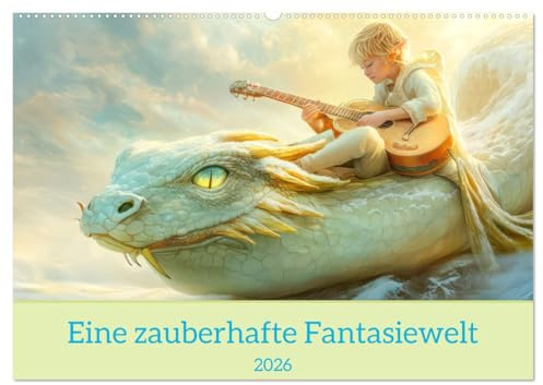 Eine zauberhafte Fantasiewelt (Wandkalender 2026 DIN A2 quer), CALVENDO Monatskalender: Entdecke das Unmögliche (CALVENDO Kunst)