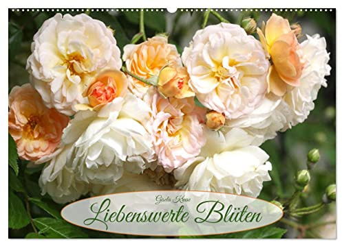 Liebenswerte Blüten (Wandkalender 2026 DIN A2 quer), CALVENDO Monatskalender: Ein Potpourri beliebter Frühlings- und Sommerblumen (CALVENDO Natur)