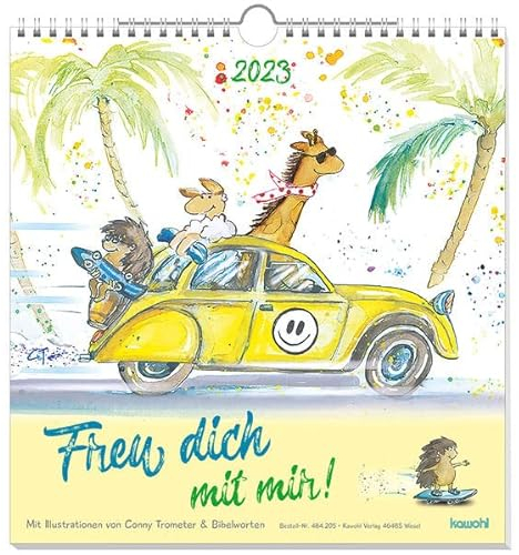 Freu dich mit mir!: Wandkalender 2023