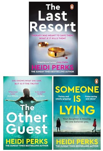 Heidi Perks Collection 3 Books Set (The Last Resort, The Other Guest & Someone Is Lying)