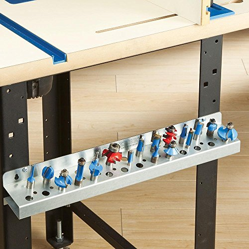 Rockler 18'' Router Bit Rack