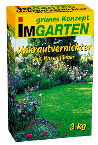 6 kg Rasendünger mit Unkrautvernichter für 200m² Premium Beckmann im Garten FREI HAUS