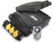 LUCECO MasterPlug WBXIP38T/S MP Scatola Impermeabile Elettrica da Esterno, Giardino, IP54, con Cavo di Prolunga da 8 m