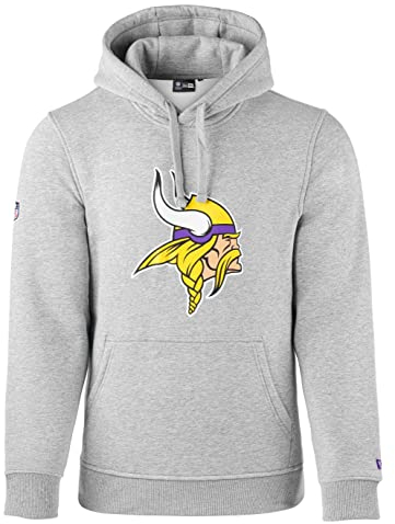 New Era - NFL Minnesota Vikings Team Logo Hoodie - Grey - 3XL
