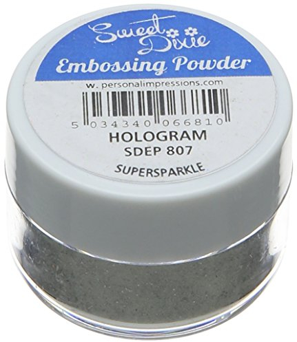 Sweet Dixie Praegepuder Hologram Superglitzer, Synthetisches Material, Silber, 4 x 4 x 3 cm