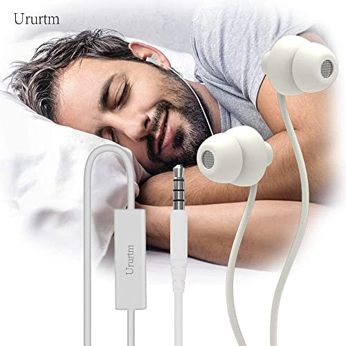 snugs Sleep Soundproof Earbuds Headphones, Noise Isolating Soft Earbuds Sleeping, Nighttime, Insomnia, Side Sleeper, Snoring, Travel, Meditation & Relaxation (White)