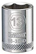 STANLEY Metric Shallow Socket, 6-Point, 3/8-In. Drive, 13mm
