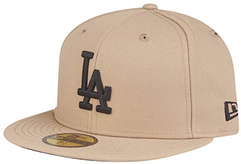 New Era 59Fifty Fitted Cap- Los Angeles Dodgers Camel Noir