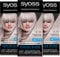 Syoss Color Coloration 10_55 Platinum Blond Aufheller Stufe 3 (3 x 115 ml), Haarfarbe mit Anti-Gelbstich-Effekt für kühles Blond, 70 % weniger Haarbruch