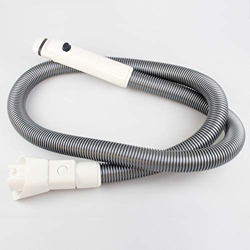 MohMus Schlauch passend für Vorwerk Tiger VT 252, 260, 265, 270, 300, VT252, VT260, VT265, VT270, VT300 Staubsauger | Länge: 2m | Farbe: Weiß | Ersatz Saugschlauch