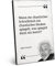 ARTFAVES® Holzbild mit Spruch - Wenn EIN chaotischer Schreibtisch/Zitat Albert Einstein | modernes Holzschild schwarz-Weiss zur Dekoration oder als Geschenk zum Thema Büro/Office/witzig
