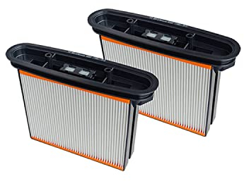starmix FKP 4800 M Advanced - 2 Stk. Staubklasse M Faltenfilter für starmix iPulse & ISC Sauger - Original Staubsaugerfilter aus Polyester, 2x 4800 cm² Filteroberfläche, >99,9% Staubrückhalt, waschbar