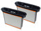 starmix FKP 4800 M Advanced - 2 Stk. Staubklasse M Faltenfilter für starmix iPulse & ISC Sauger - Original Staubsaugerfilter aus Polyester, 2x 4800 cm² Filteroberfläche, >99,9% Staubrückhalt, waschbar