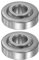 sourcing map 2Stk GE5C Sphärisch Schlicht Lager 5mmx14mmx6mm Versiegelt Sphärisch Radiales Kugellager