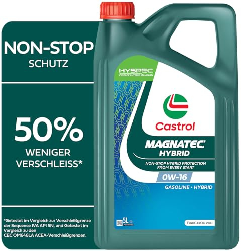 Castrol MAGNATEC Hybrid 0W-16 Motoröl, 5L