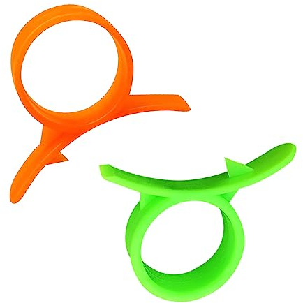 Rumyve Peladores de naranja – Juego de 2 peladores multifuncionales creativos mini convenientes de cítricos, peladores manuales de limón, cítricos, herramientas de cocina (colores al azar)