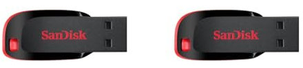 SanDisk 128 Go Cruzer Blade, Clé USB USB 2.0 (Lot de 2)