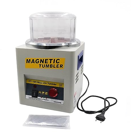 FENVY KT185 Vaso magnético Joyería Pulidora Acabadora Equipo Máquina pulidora Platino desbarbado con eficiencia y conveniencia