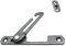 Window Restrictors Locks, 2 pcs 304 Stainless Steel Child UPVC Restrictor Safety Catch Lock, Window Restrictor Hooks, Window Security Locks, for Home, School(Right Handed)