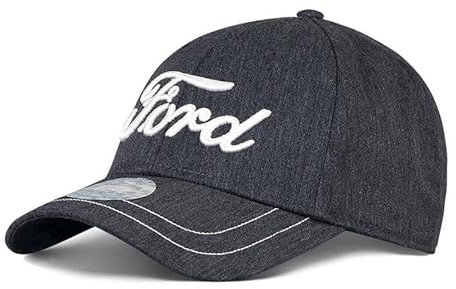 Ford Logo Basic rPET Baseball Cap Grau verstellbar