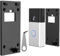 2024 Ring Doorbell Halterung, Selbsthaftende Halterung ohne Bohren für Die neue Akku-Videotürklingel (2024) (Battery Video Doorbell), Ring Kamera Klingel Klebehalterung Doorbell Zubehör
