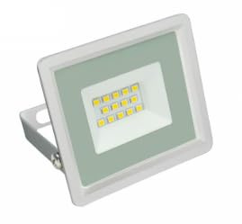 ledomec LED Scheinwerfer/Fluter/Strahler IP65 Außenstrahler warmweiß 3000K (weiß, 10W)