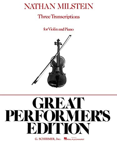 3 Transcriptions: Violin and Piano