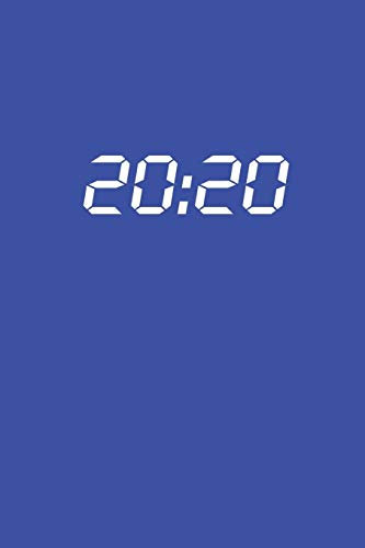 20:20: 2020 Kalenderbuch A5 A5 Blau