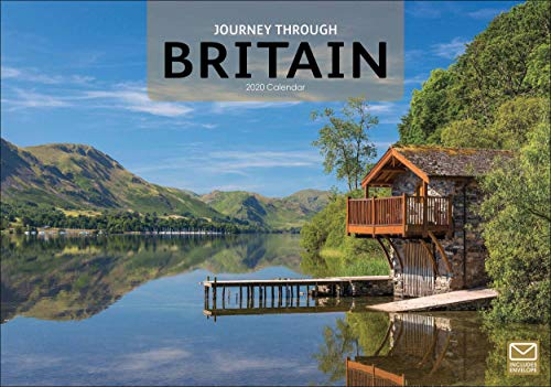 Journey Through Britain A4 Calendar 2020