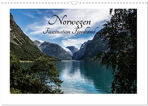 Norwegen - Faszination Fjordland (Wandkalender 2026 DIN A3 quer), CALVENDO Monatskalender: Fantastische Aufnahmen aus dem Fjordgebiet rund um Geiranger (CALVENDO Orte)