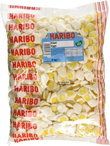 Haribo Fried Eggs Bulk Bag 3 Kg