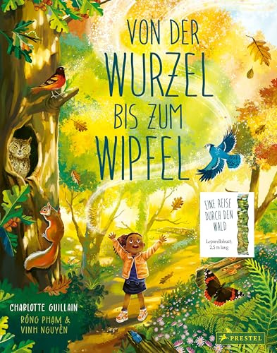 Von der Wurzel bis zum Wipfel: Eine Reise durch den Wald - Leporello-Wendebilderbuch mit 2,5 Metern Spannweite für Kinder ab 5 Jahren (Leporello-Sachbilderbücher, Band 5)