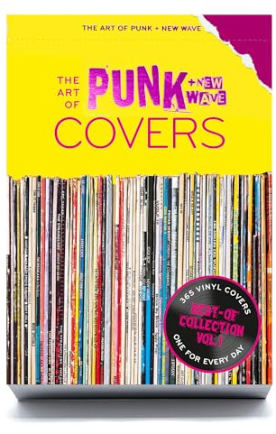 The Art of Punk & New Wave Covers: Tagesabreißkalender mit 366 Best-of Punk & New Wave Vinyl Covern aus über 6 Jahrzehnten. Zusätzlich mit praktischen ... Vol. 1 (The Art of Vinyl Covers, Band 1)