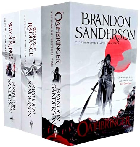 Brandon Sanderson 3 Books Collection Set (Words of Radiance Book 2, The Way of Kings Book 1 & Oathbringer Book 3)