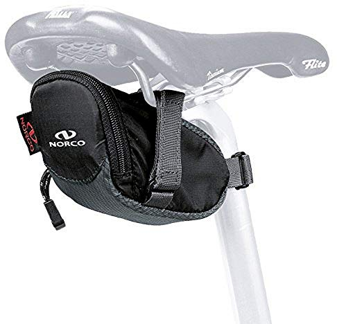 Norco Fahrradtasche Ohio Road Satteltasche Mini, Schwarz, 8 x 7 x 13 cm, 0.3 Liter