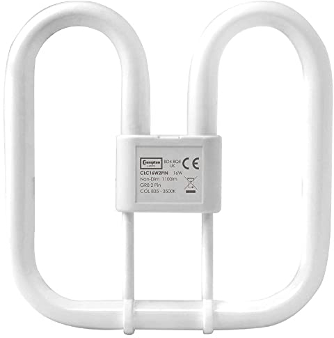 Crompton 16W 2D (2 Pin) - White Energy-Saving Light Bulb