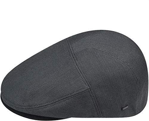 Bailey of Hollywood Slater Flatcap Schirmmütze Schiebermütze Sommercap Cap Mütze (XXL (62-63 cm) - anthrazit)